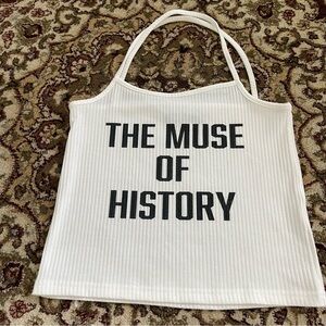 White Muse of History top